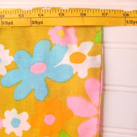 Retro Mod Flower Power Pillow Sham - Picture 5 of 6